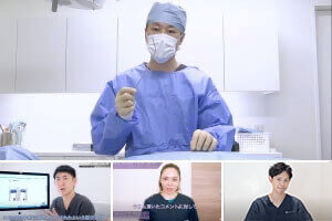 脂肪吸引に関する専門的な動画を1週間で30本以上配信
