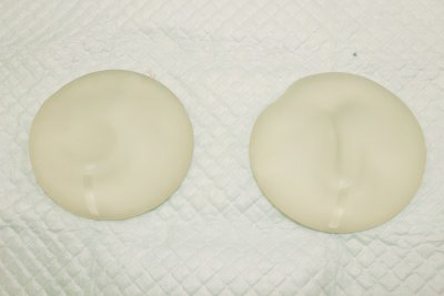 抜去したシリコンバッグ